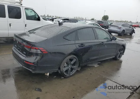 2024 Honda Accord Hybrid Sport-L из США, поврежденный, VIN 1HGCY2F78RA081697